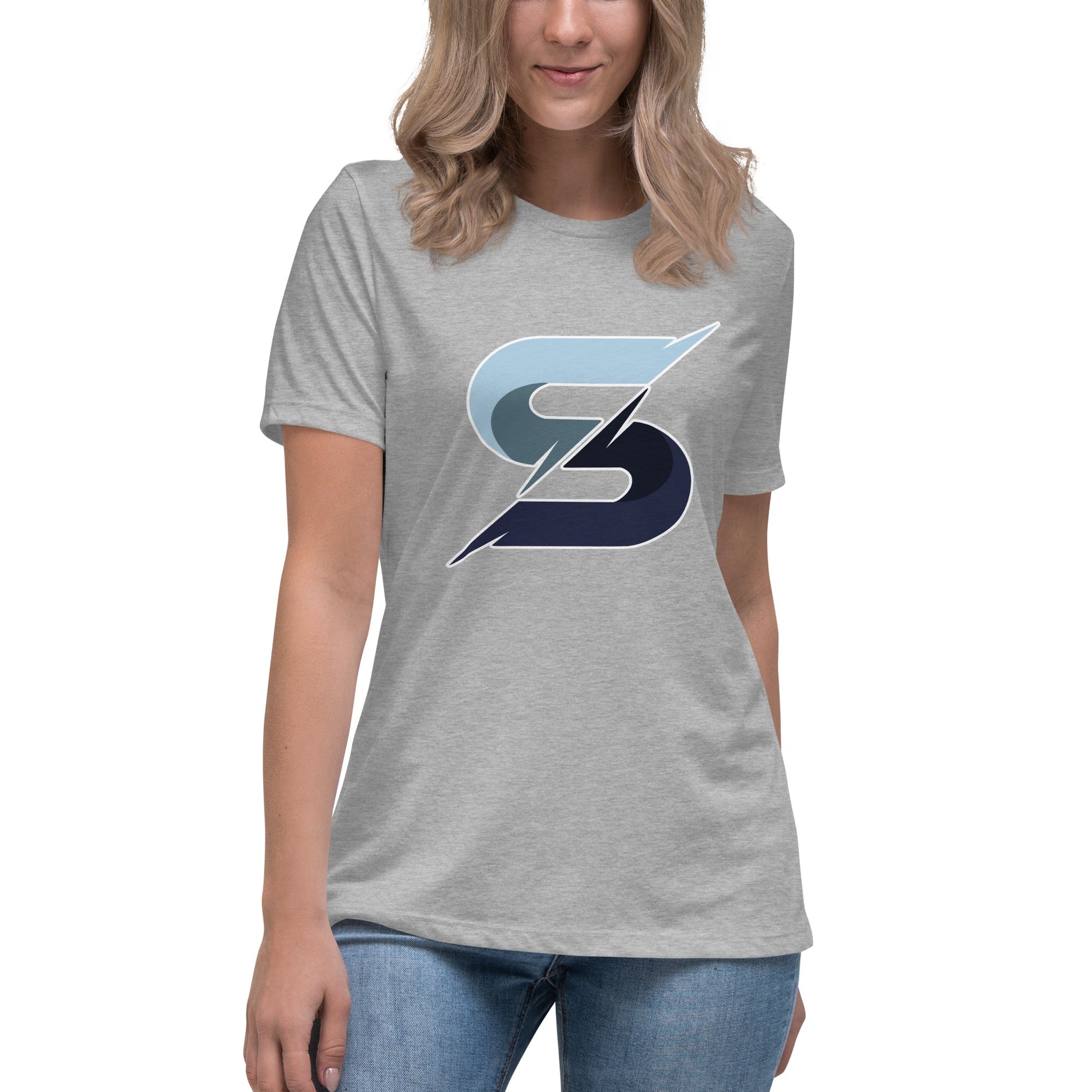 Performance | Women's Relaxed T Shirt | Superior Track and Field Club | S Logo