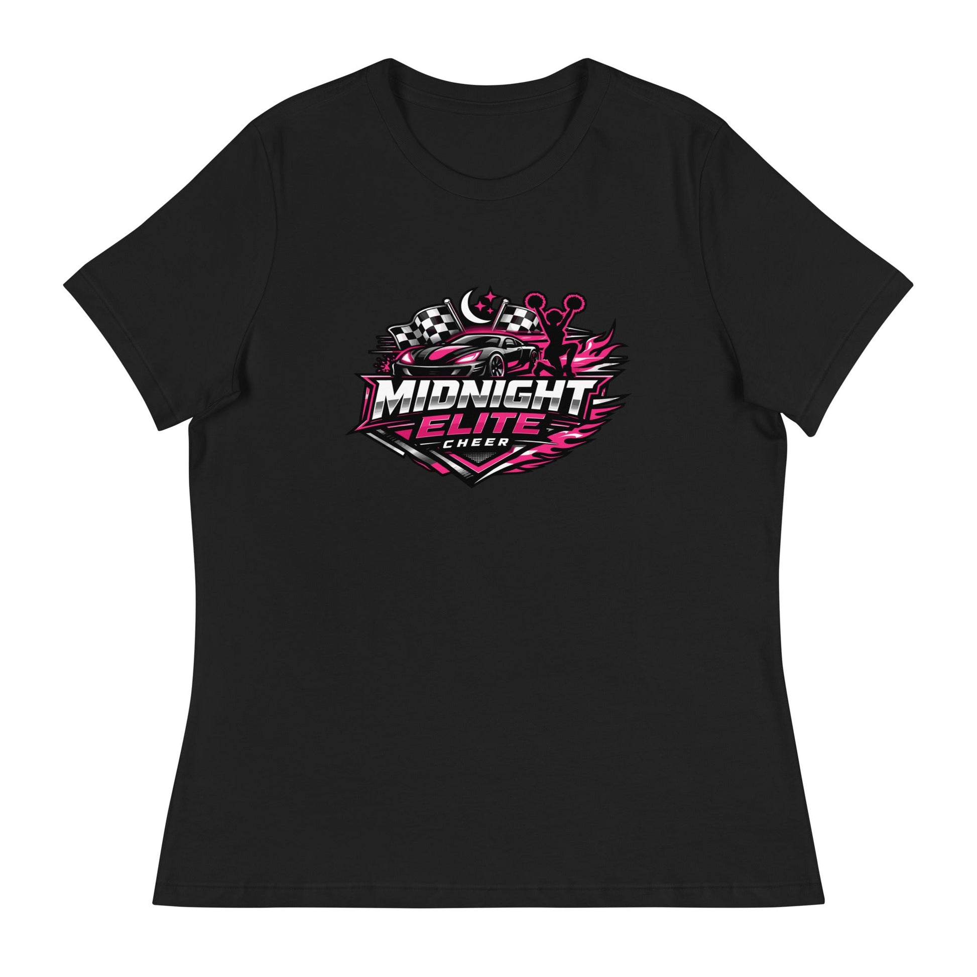Performance | Women's Relaxed T Shirt | Sutton Cheer Force | MEC Logo