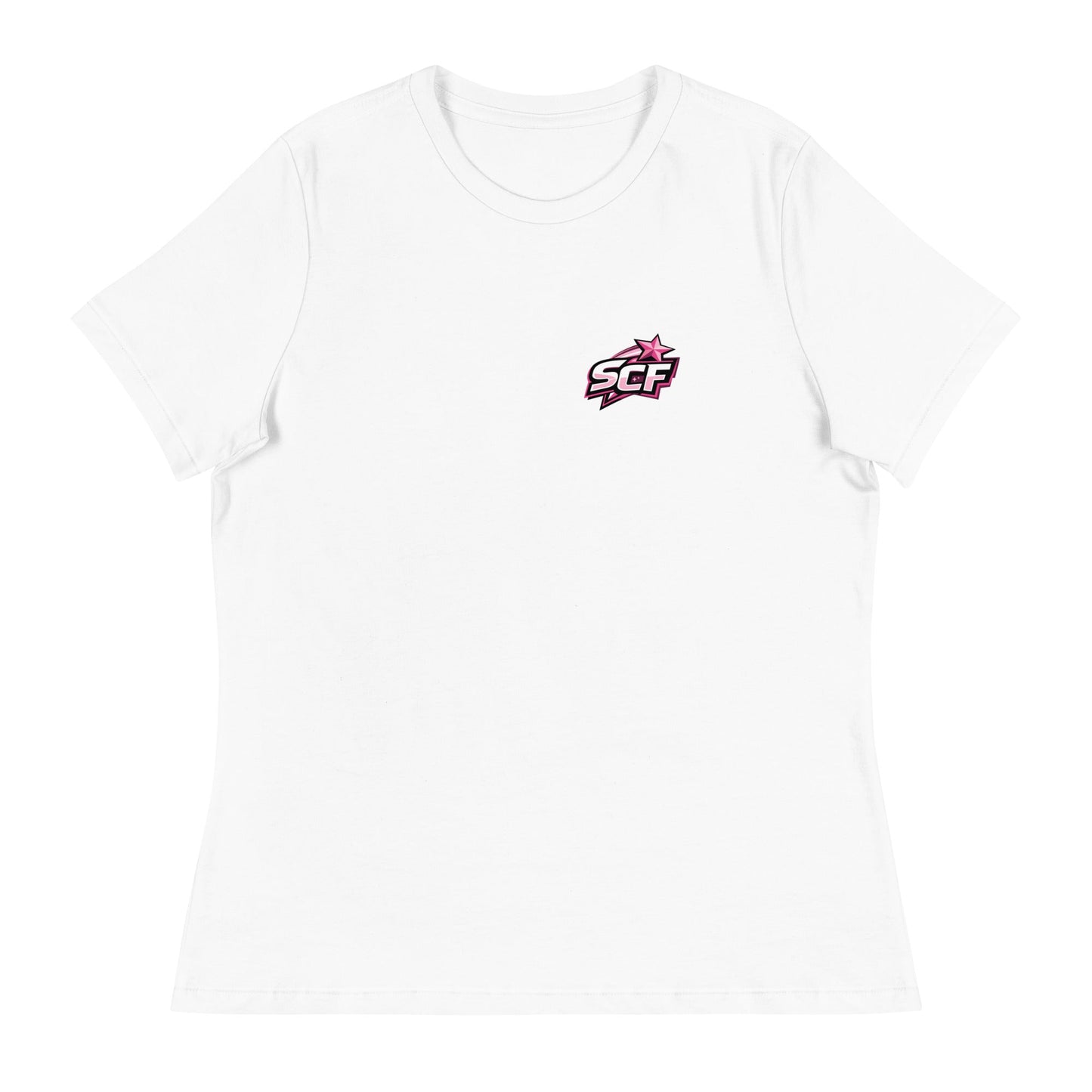 Performance | Women's Relaxed T Shirt | Sutton Cheer Force | SCF Logo