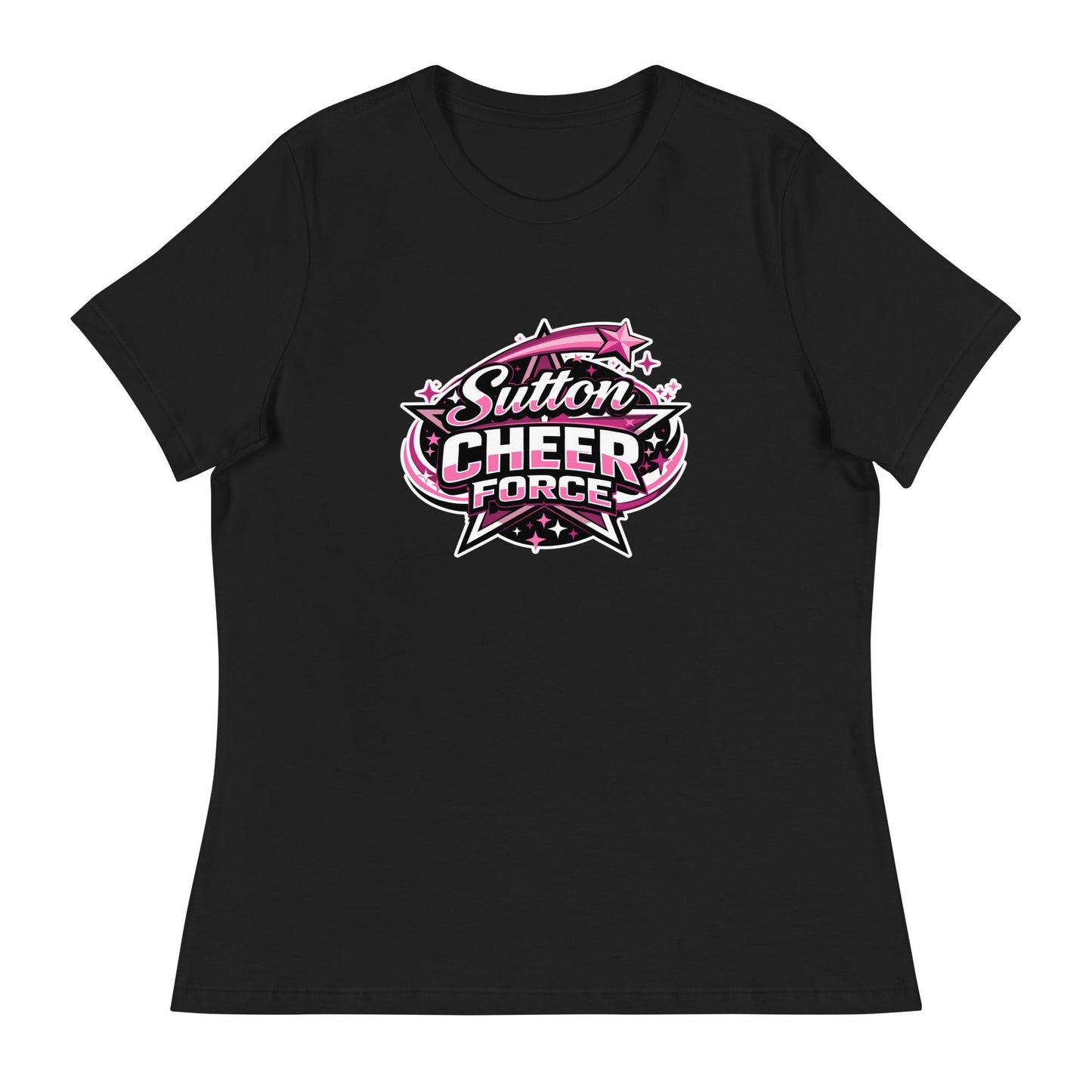 Performance | Women's Relaxed T Shirt | Sutton Cheer Force | Shooting Star Logo