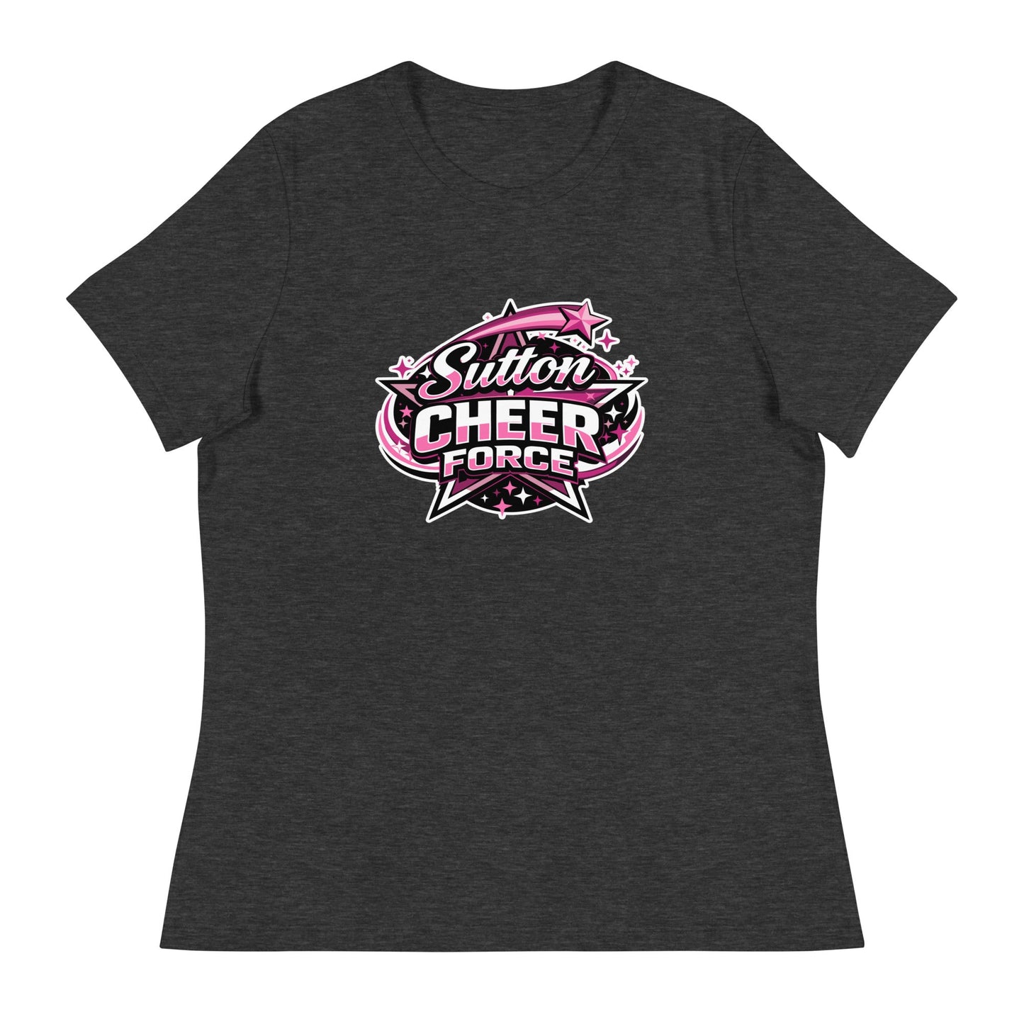 Performance | Women's Relaxed T Shirt | Sutton Cheer Force | Shooting Star Logo