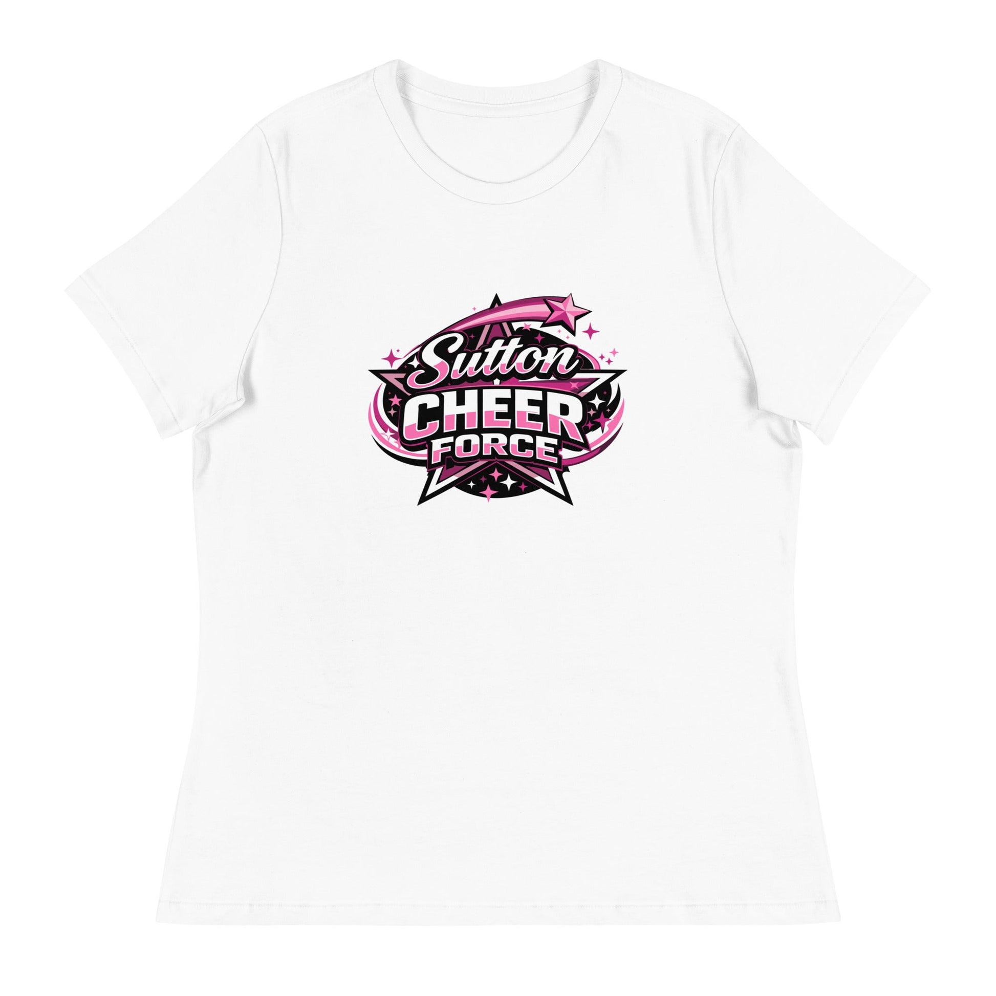 Performance | Women's Relaxed T Shirt | Sutton Cheer Force | Shooting Star Logo