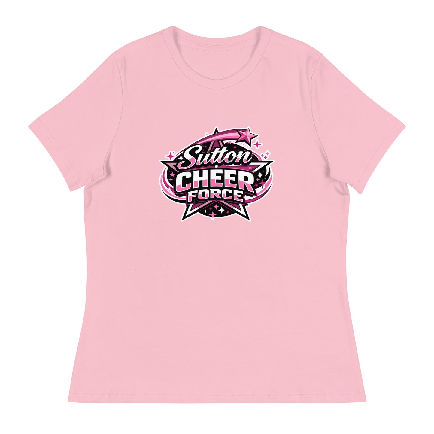 Performance | Women's Relaxed T Shirt | Sutton Cheer Force | Shooting Star Logo