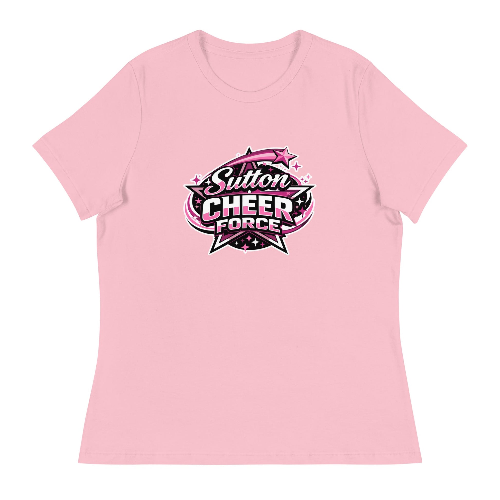 Performance | Women's Relaxed T Shirt | Sutton Cheer Force | Shooting Star Logo