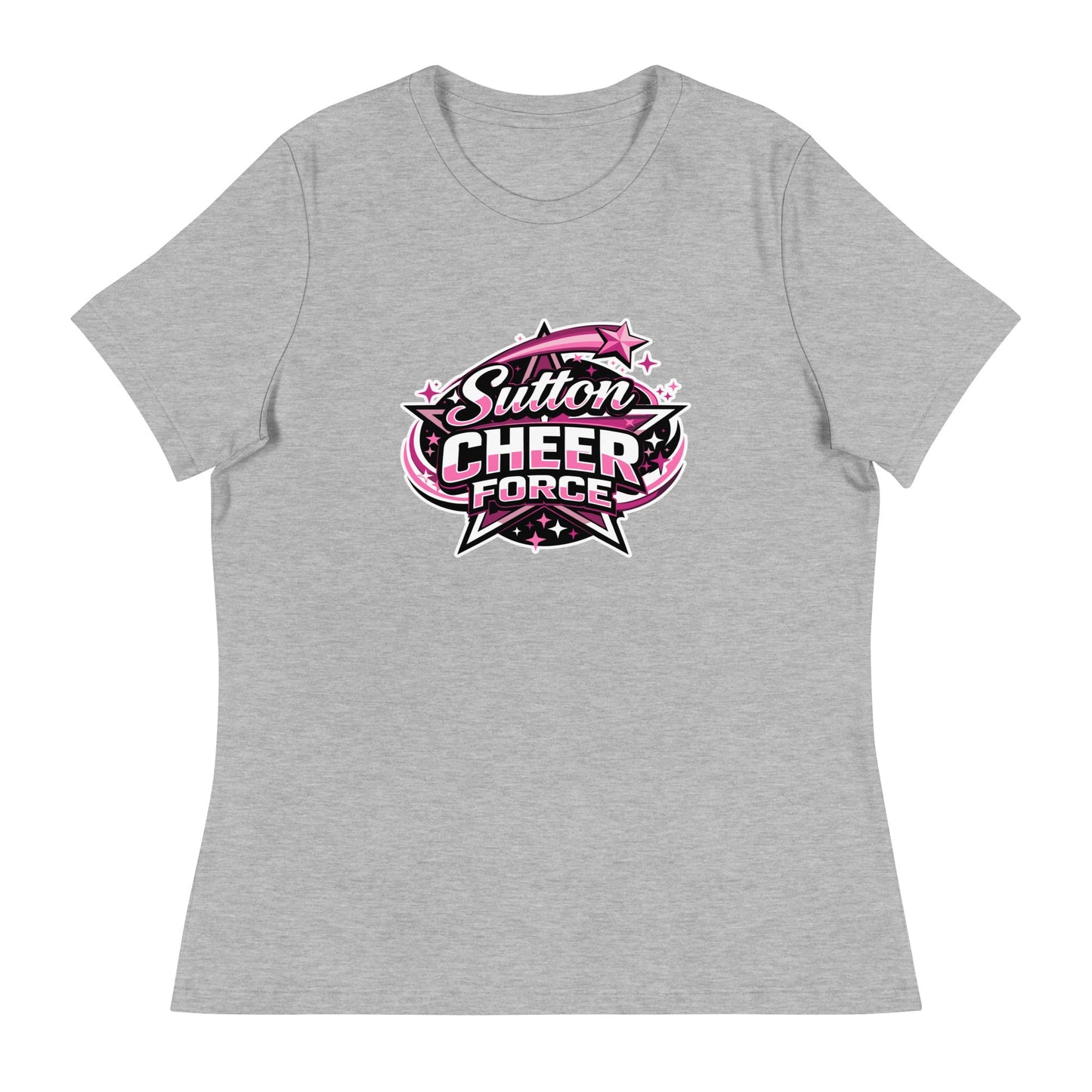 Performance | Women's Relaxed T Shirt | Sutton Cheer Force | Shooting Star Logo