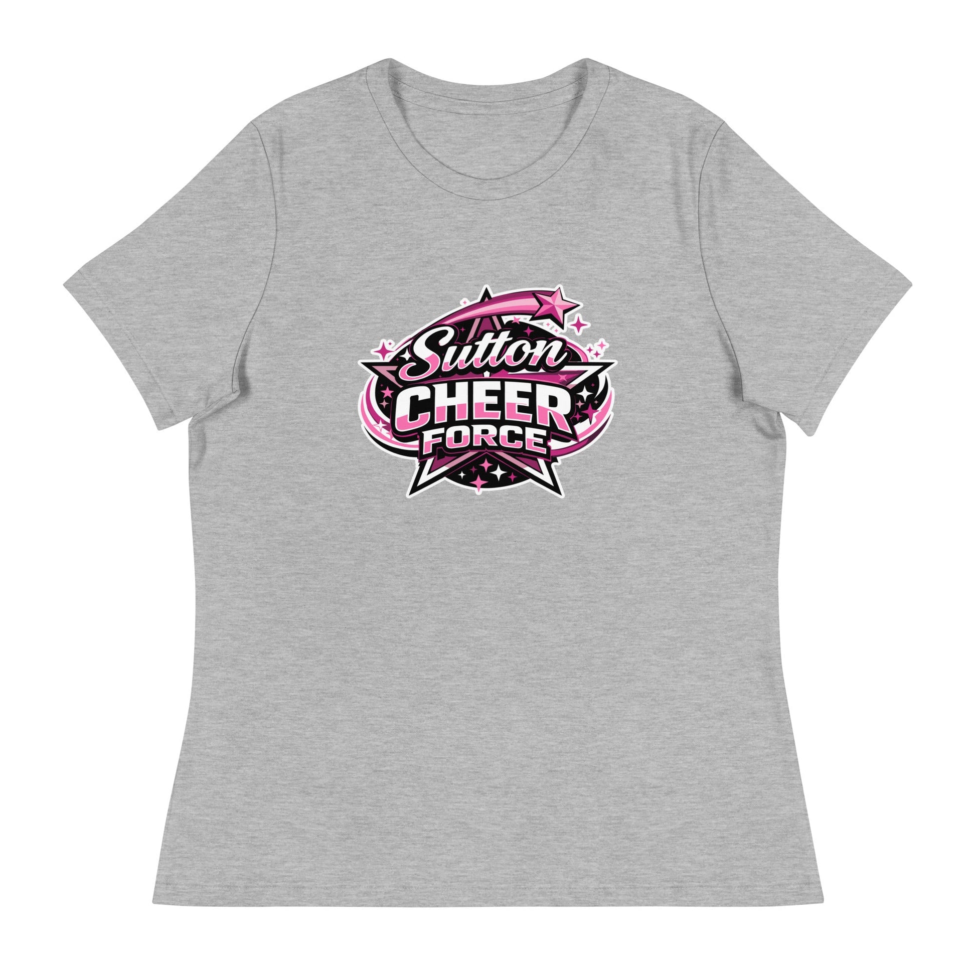 Performance | Women's Relaxed T Shirt | Sutton Cheer Force | Shooting Star Logo