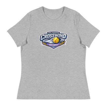 Performance | Women's Relaxed T Shirt | SW Kansas Crosswind | Shield Logo