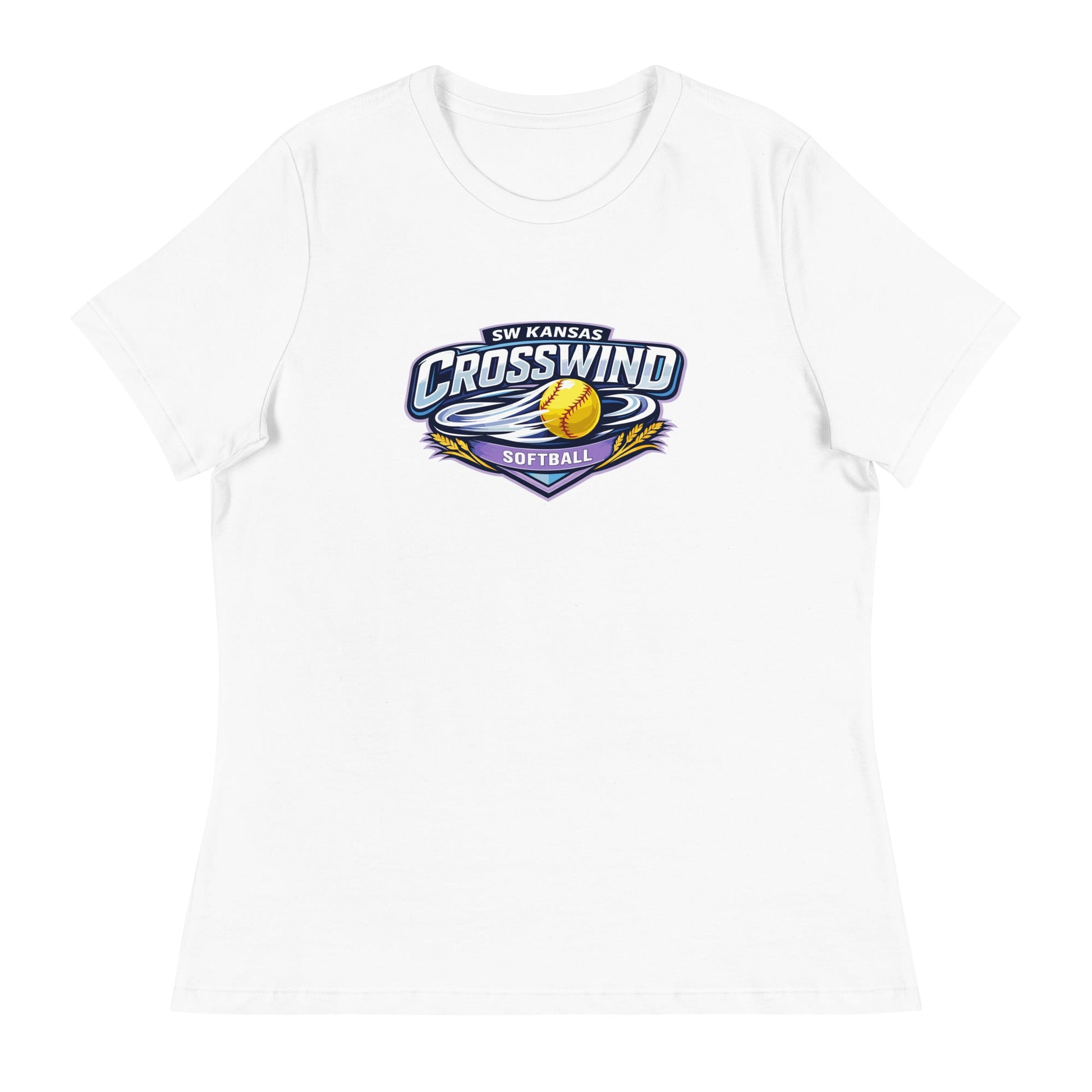 Performance | Women's Relaxed T Shirt | SW Kansas Crosswind | Shield Logo