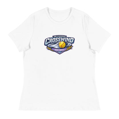 Performance | Women's Relaxed T Shirt | SW Kansas Crosswind | Shield Logo