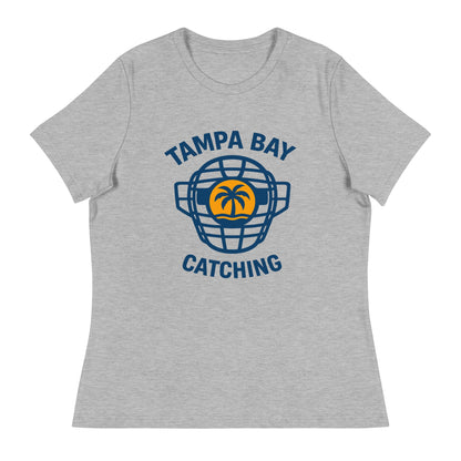 Performance | Women's Relaxed T Shirt | Tampa Bay Catching | Vanguard Logo