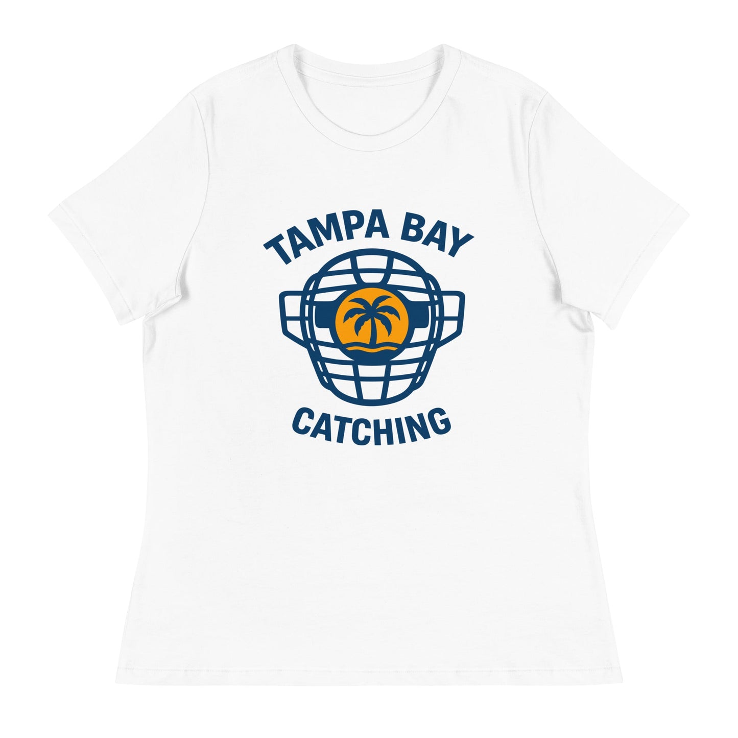 Performance | Women's Relaxed T Shirt | Tampa Bay Catching | Vanguard Logo