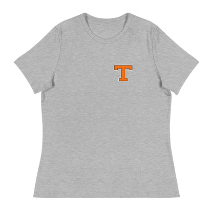 Performance | Women's Relaxed T Shirt | Taneytown Eagles Baseball | Block T Logo