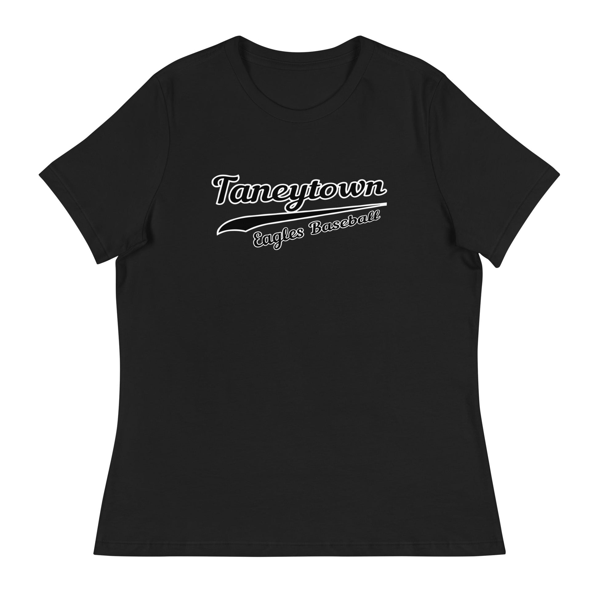 Performance | Women's Relaxed T Shirt | Taneytown Eagles Baseball | Script Logo