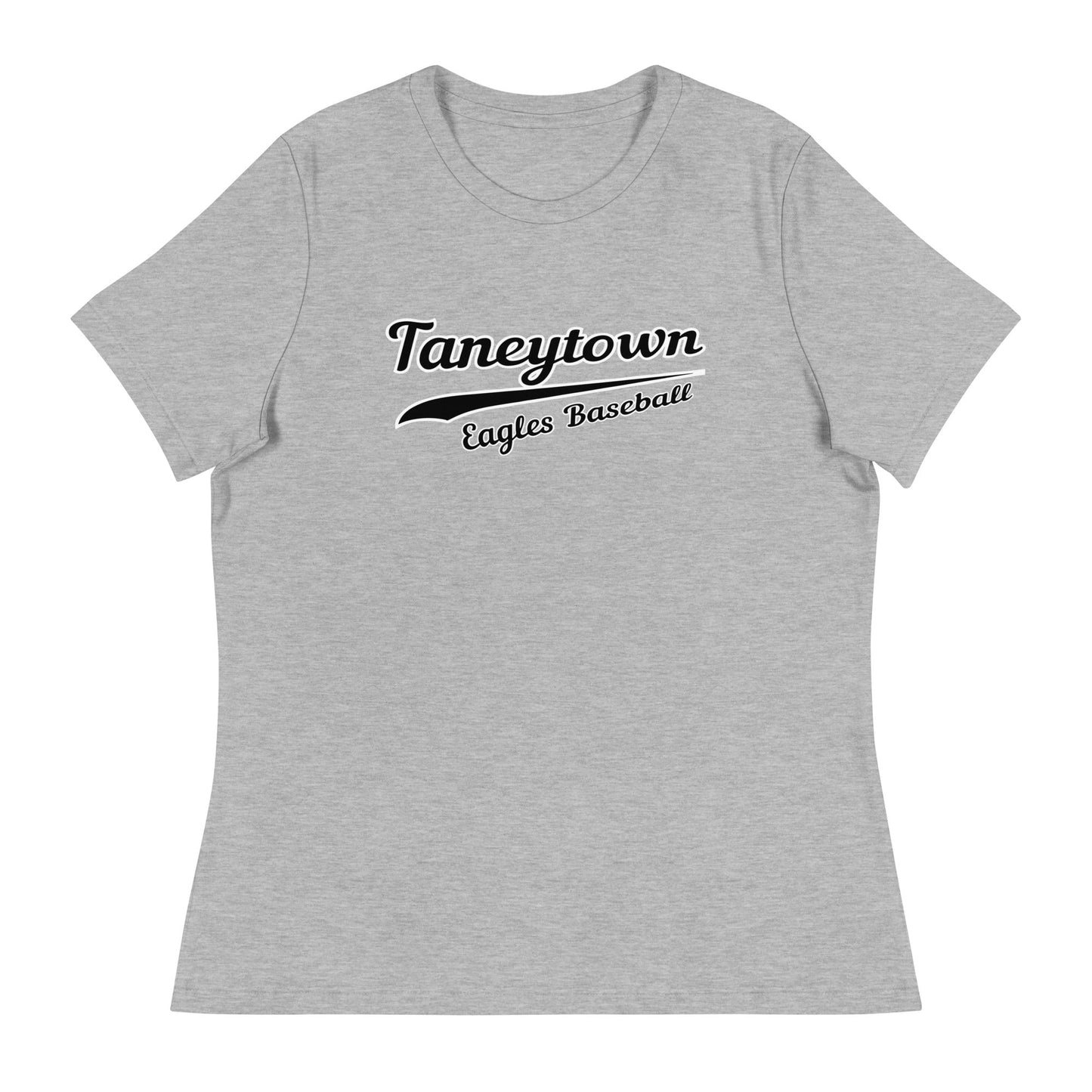 Performance | Women's Relaxed T Shirt | Taneytown Eagles Baseball | Script Logo
