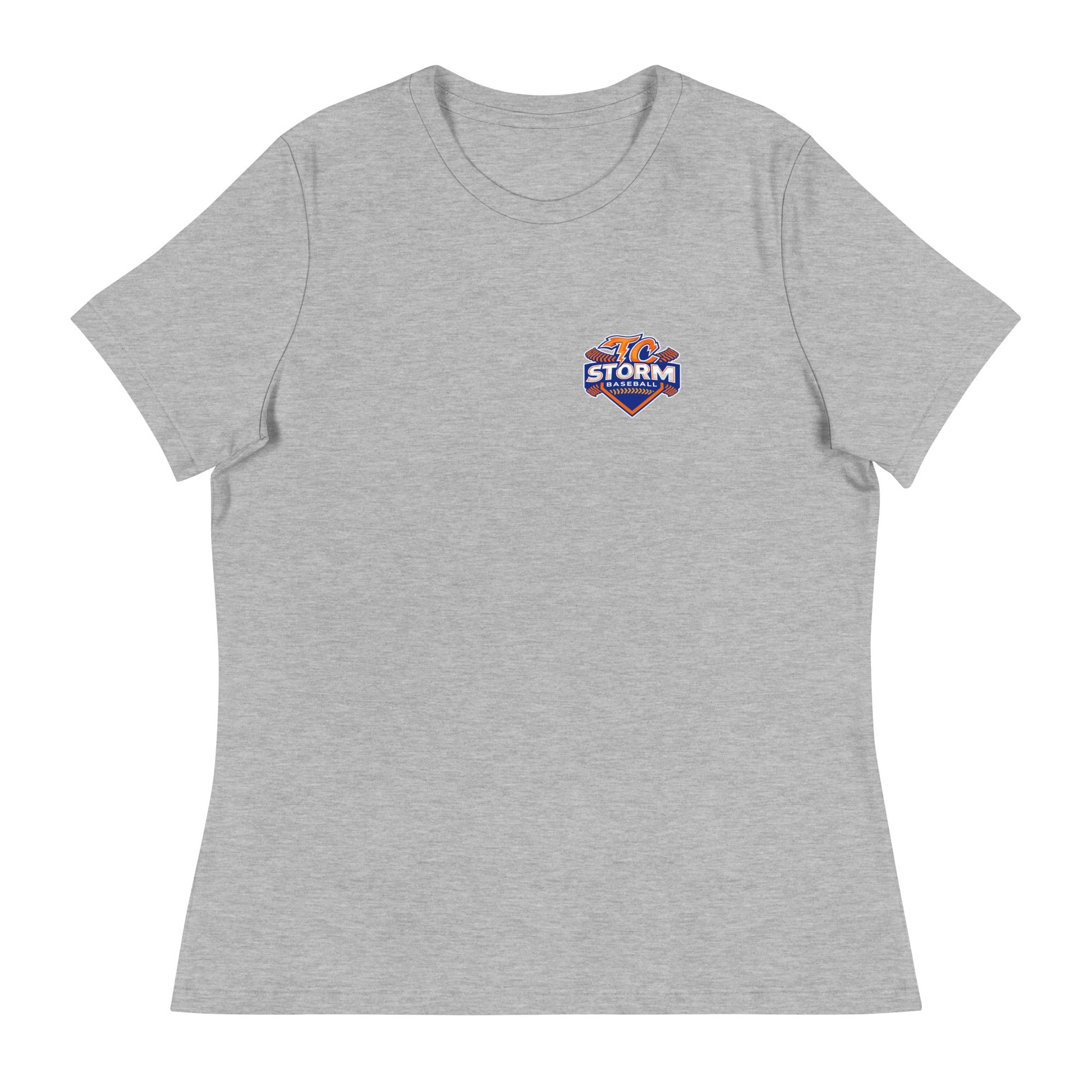 Performance | Women's Relaxed T Shirt | TC Storm baseball | TC Badge Logo