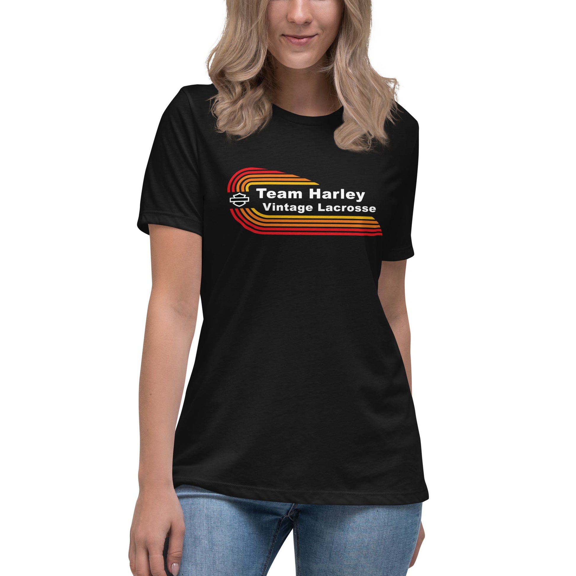Performance | Women's Relaxed T Shirt | Team Harley | Tank Logo
