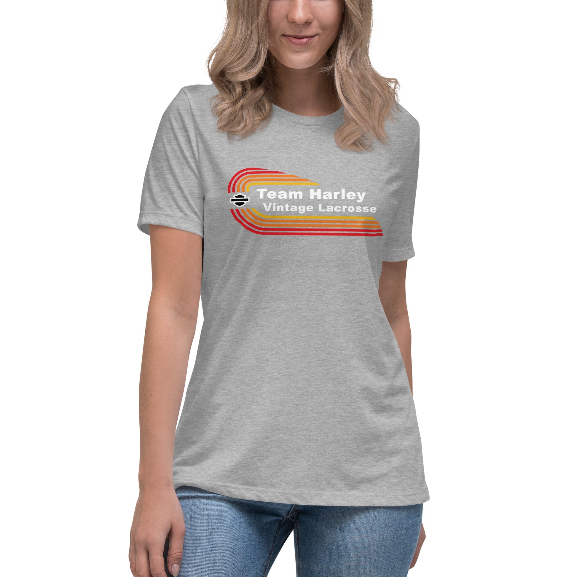 Performance | Women's Relaxed T Shirt | Team Harley | Tank Logo