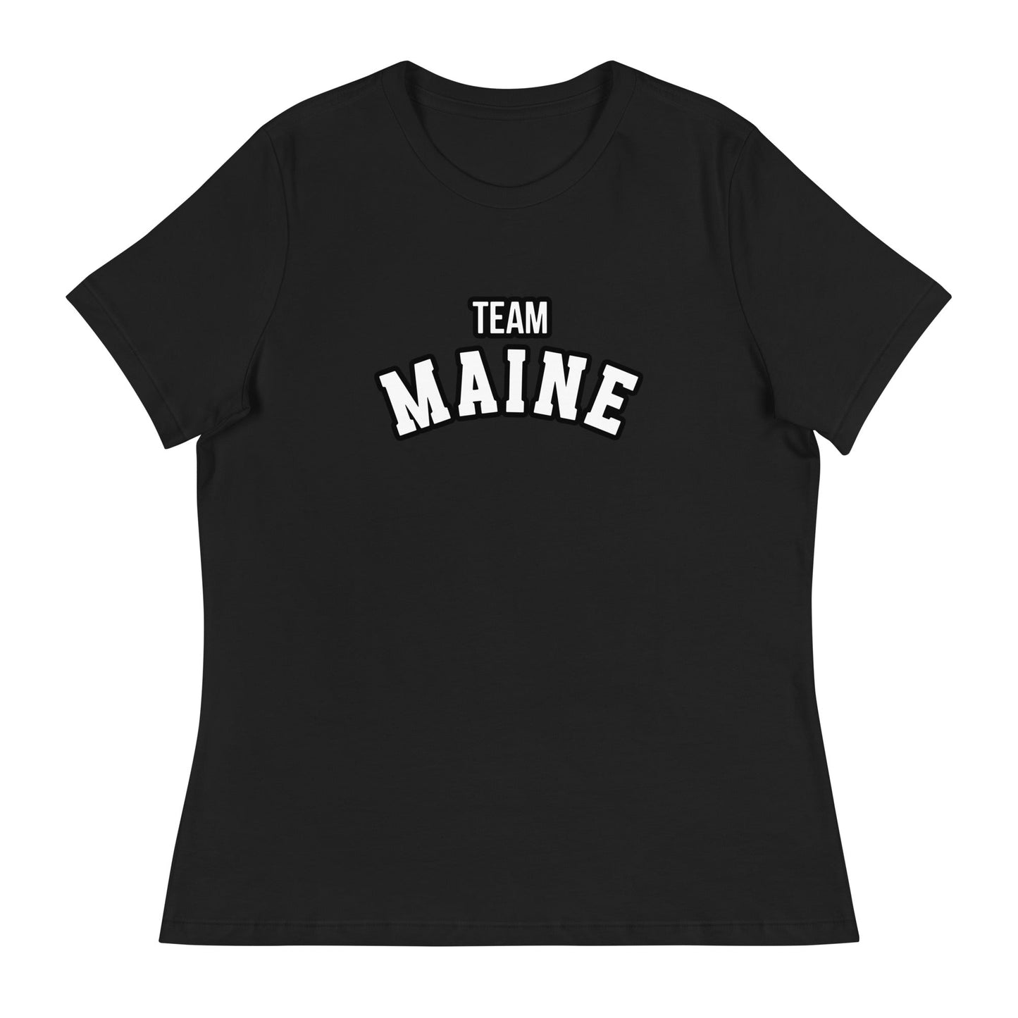 Performance | Women's Relaxed T Shirt | Team Maine | Arch Mark Logo