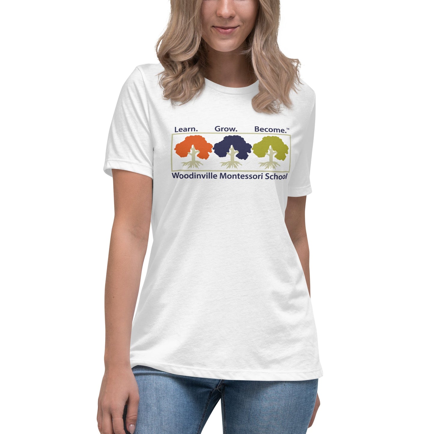 Performance | Women's Relaxed T Shirt | TEST WMS Store | Multi Color Logo