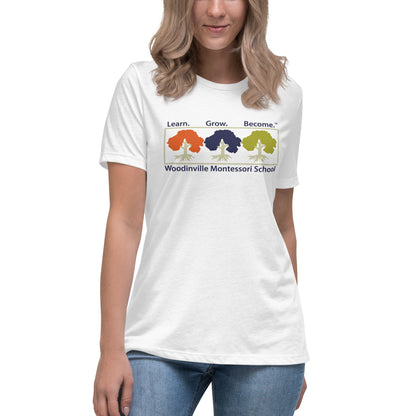 Performance | Women's Relaxed T Shirt | TEST WMS Store | Multi Color Logo