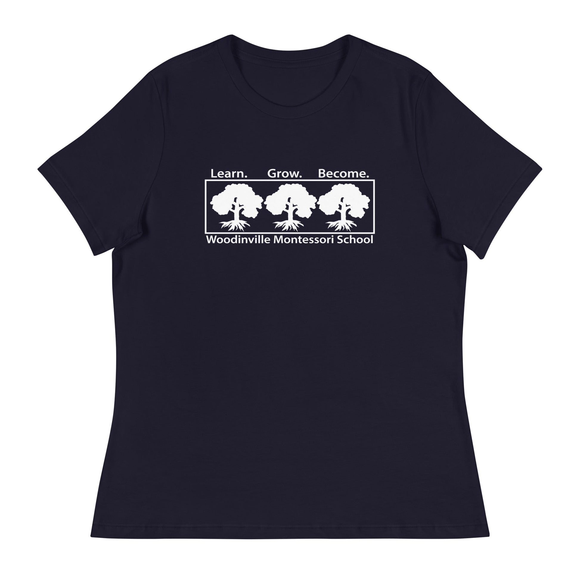 Performance | Women's Relaxed T Shirt | TEST WMS Store | White Logo Logo