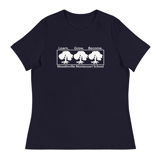 Performance | Women's Relaxed T Shirt | TEST WMS Store | White Logo Logo