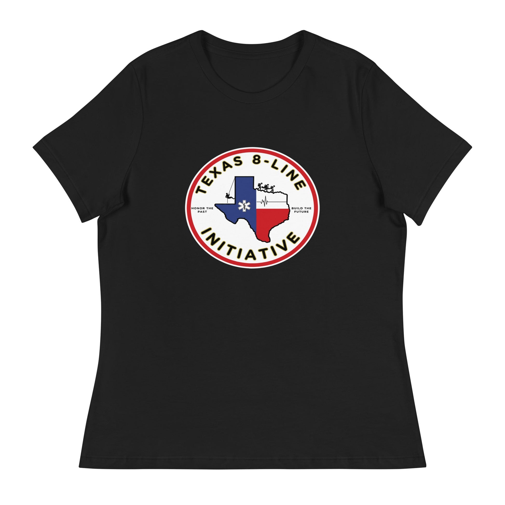 Performance | Women's Relaxed T Shirt | Texas 8 - Line Initiative | Badge Logo