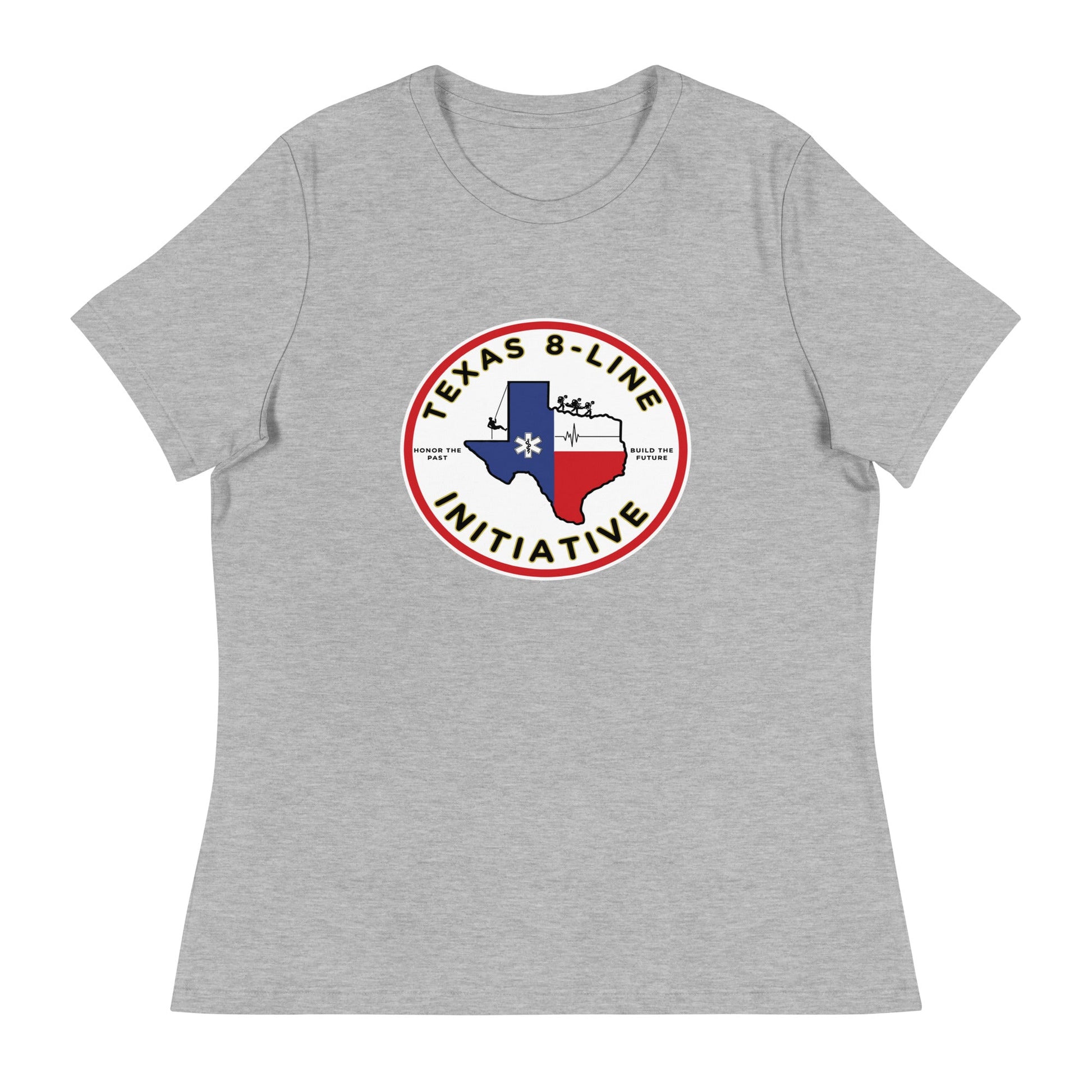 Performance | Women's Relaxed T Shirt | Texas 8 - Line Initiative | Badge Logo