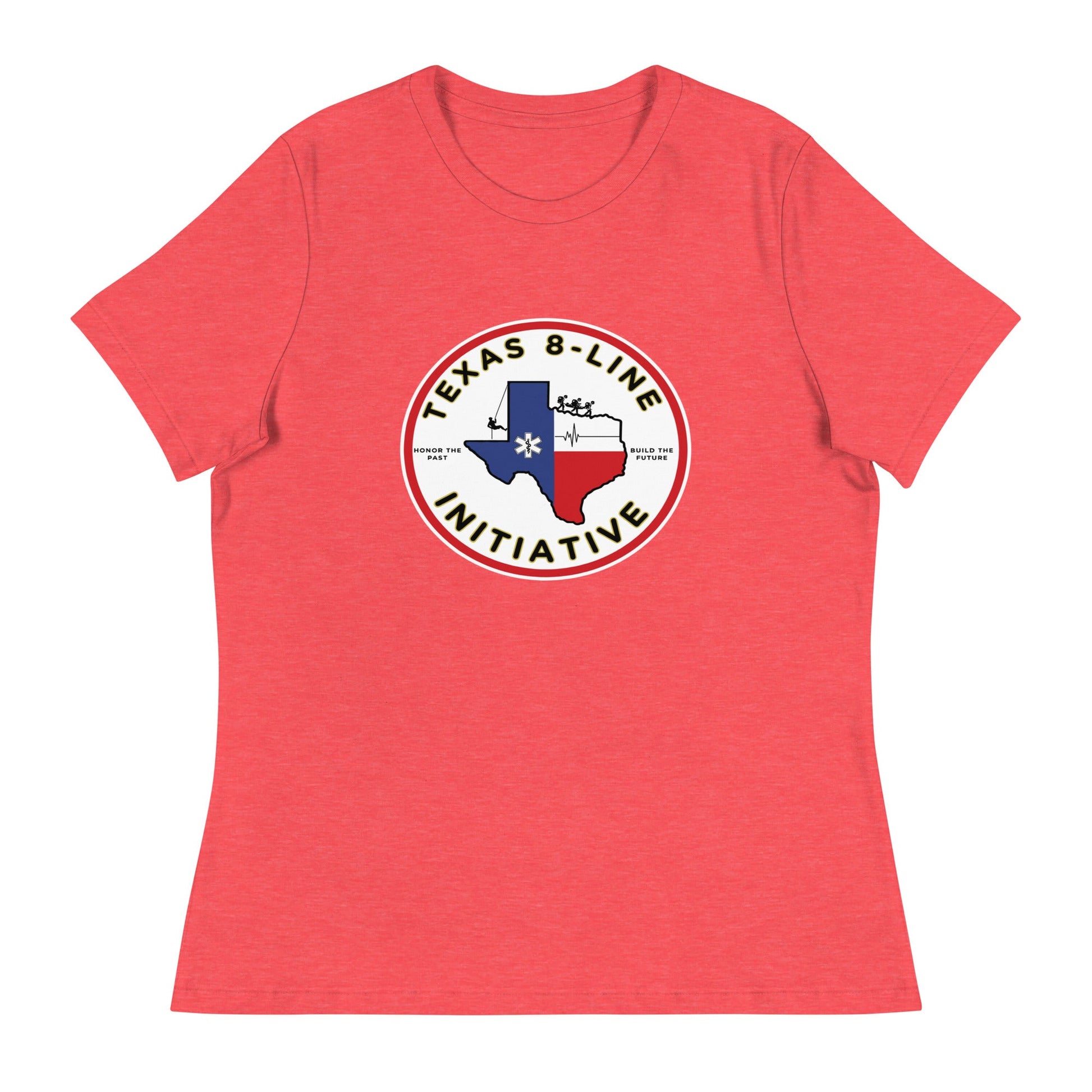 Performance | Women's Relaxed T Shirt | Texas 8 - Line Initiative | Badge Logo