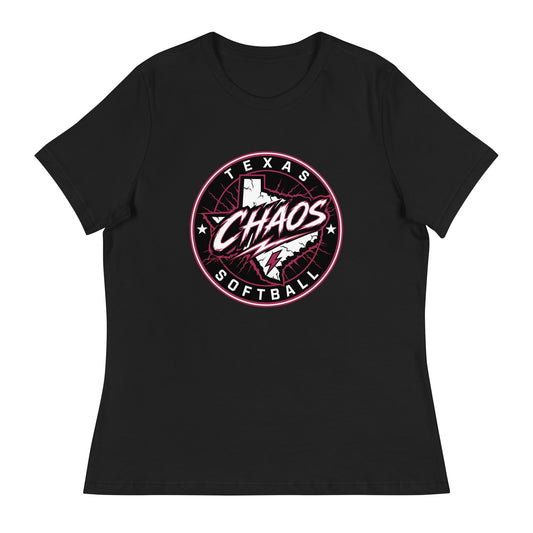 Performance | Women's Relaxed T Shirt | Texas Chaos | Badge Logo