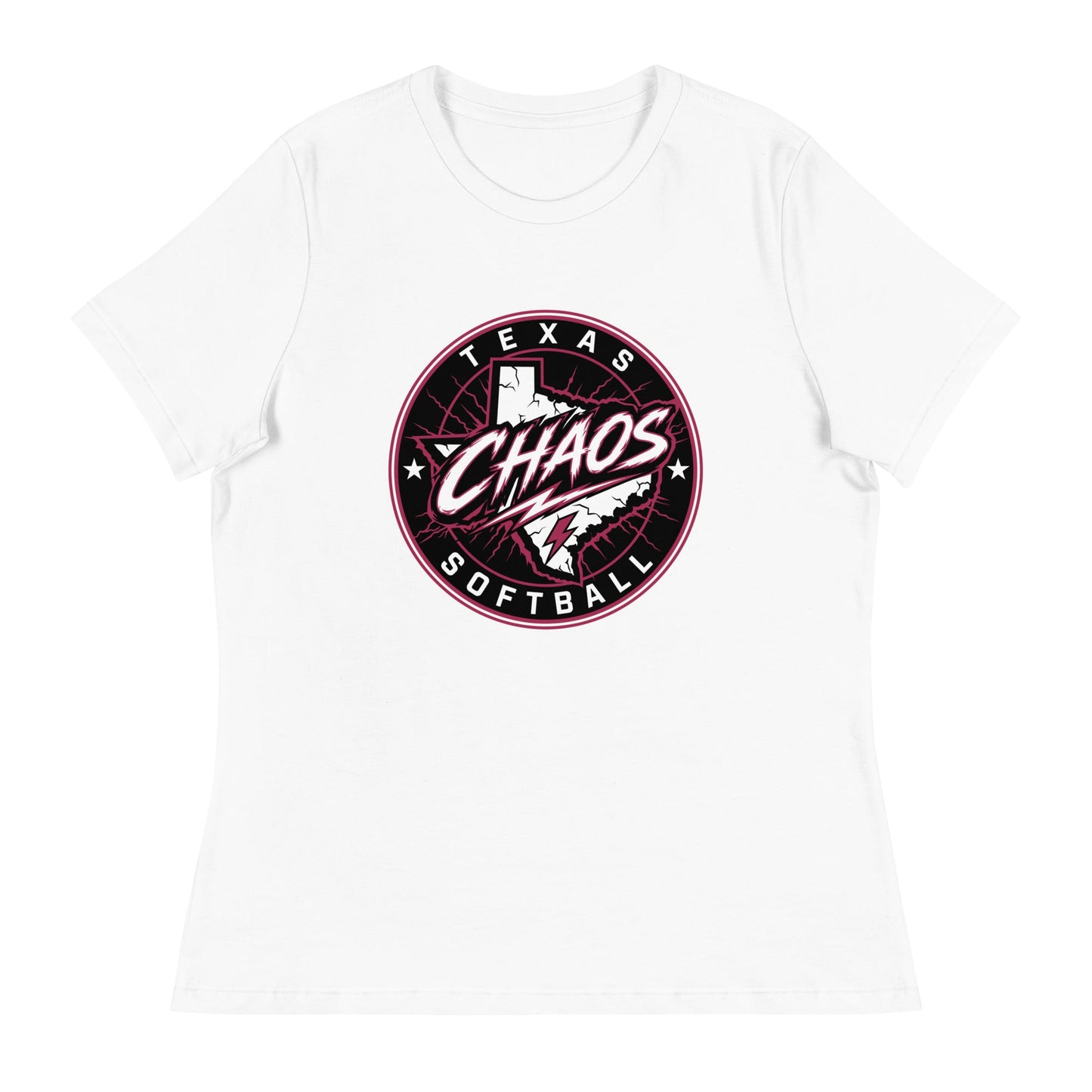 Performance | Women's Relaxed T Shirt | Texas Chaos | Badge Logo