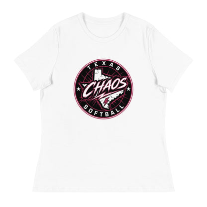 Performance | Women's Relaxed T Shirt | Texas Chaos | Badge Logo
