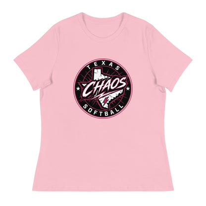 Performance | Women's Relaxed T Shirt | Texas Chaos | Badge Logo