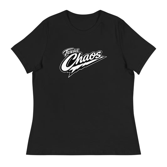 Performance | Women's Relaxed T Shirt | Texas Chaos | Emblem Logo