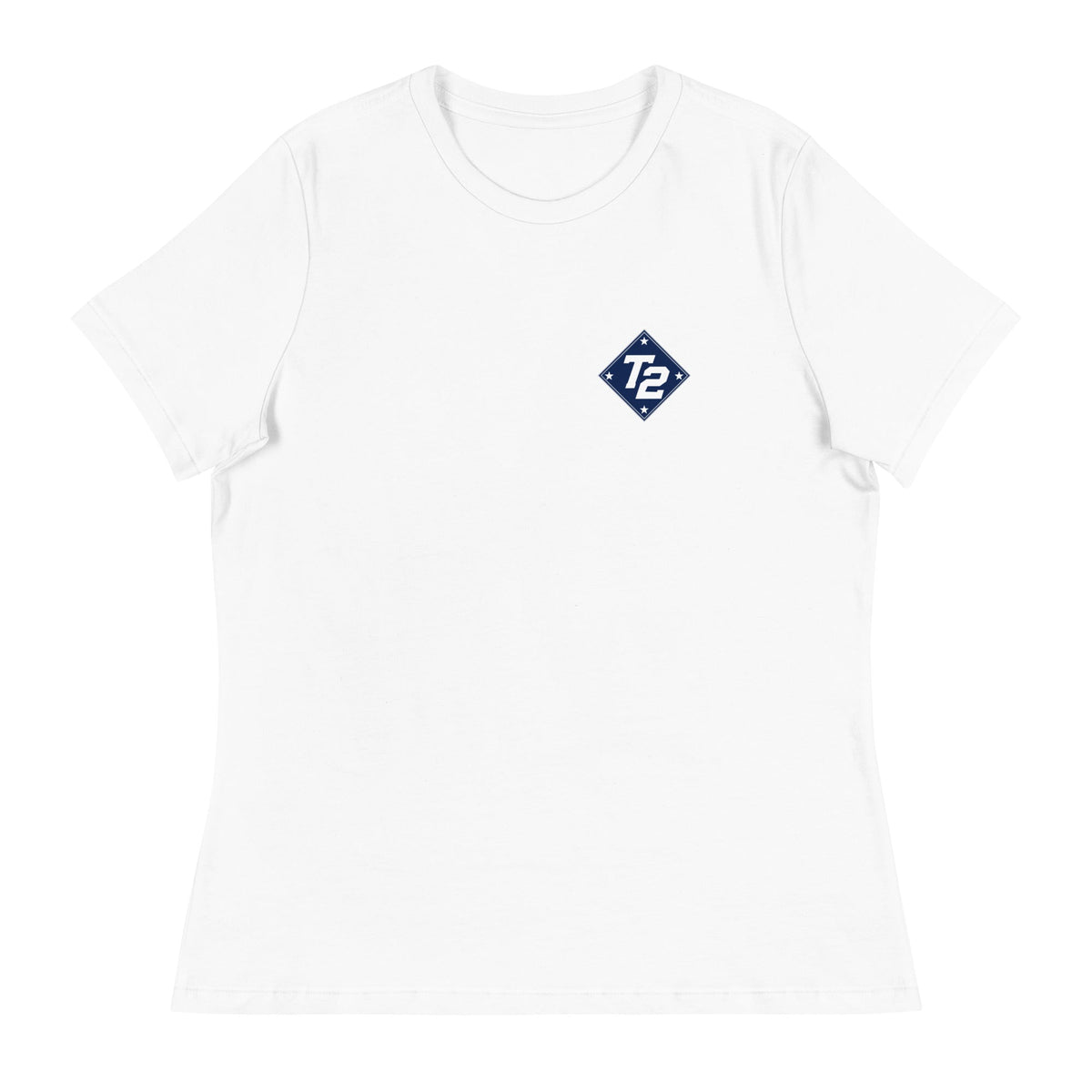 Performance | Women's Relaxed T Shirt | Texas Turn Two Baseball | Crest Logo