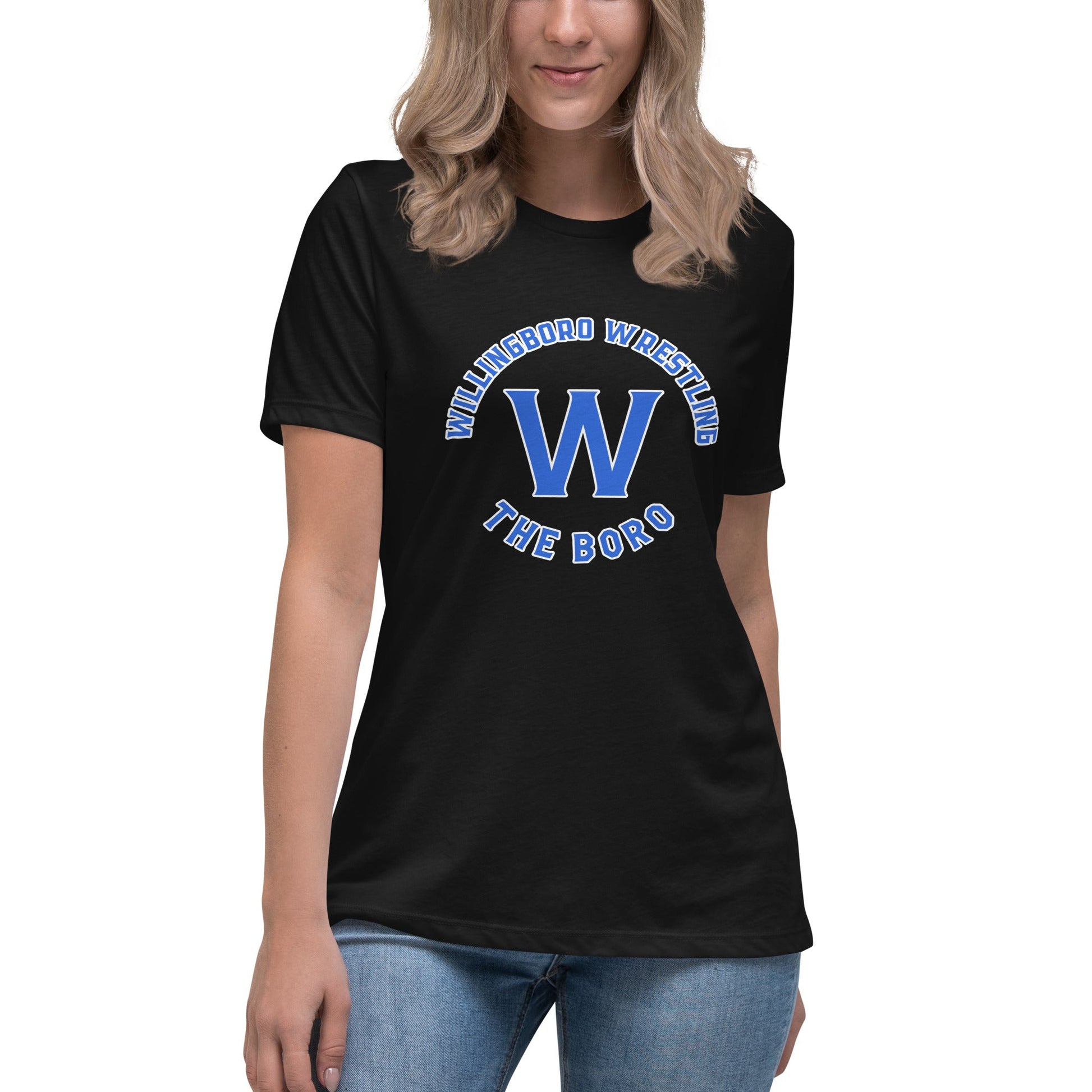 Performance | Women's Relaxed T Shirt | The Boro Brand | Script Logo