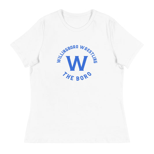 Performance | Women's Relaxed T Shirt | The Boro Brand | Script Logo