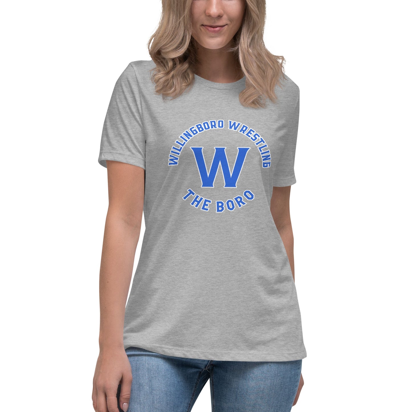 Performance | Women's Relaxed T Shirt | The Boro Brand | Script Logo