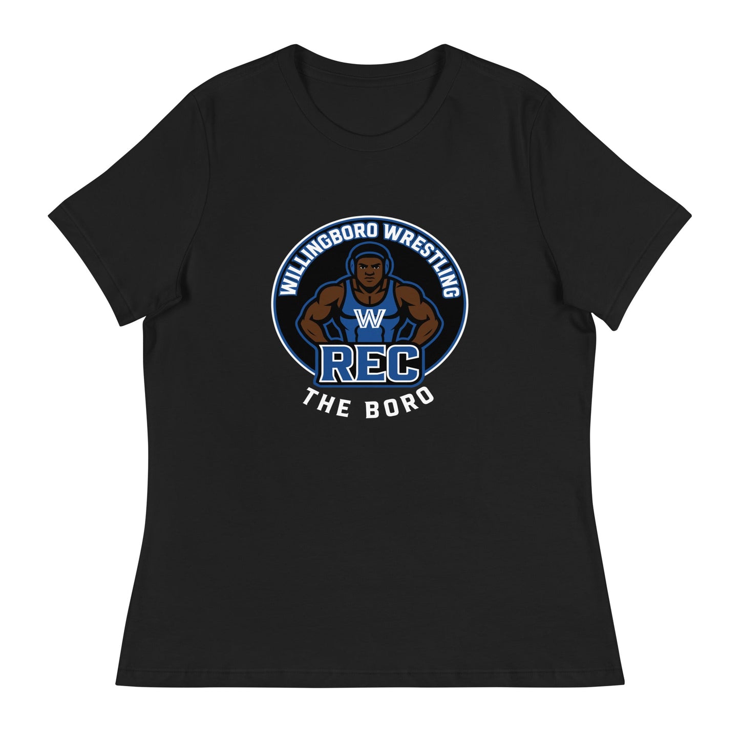 Performance | Women's Relaxed T Shirt | The Boro Brand | Wrestler Logo