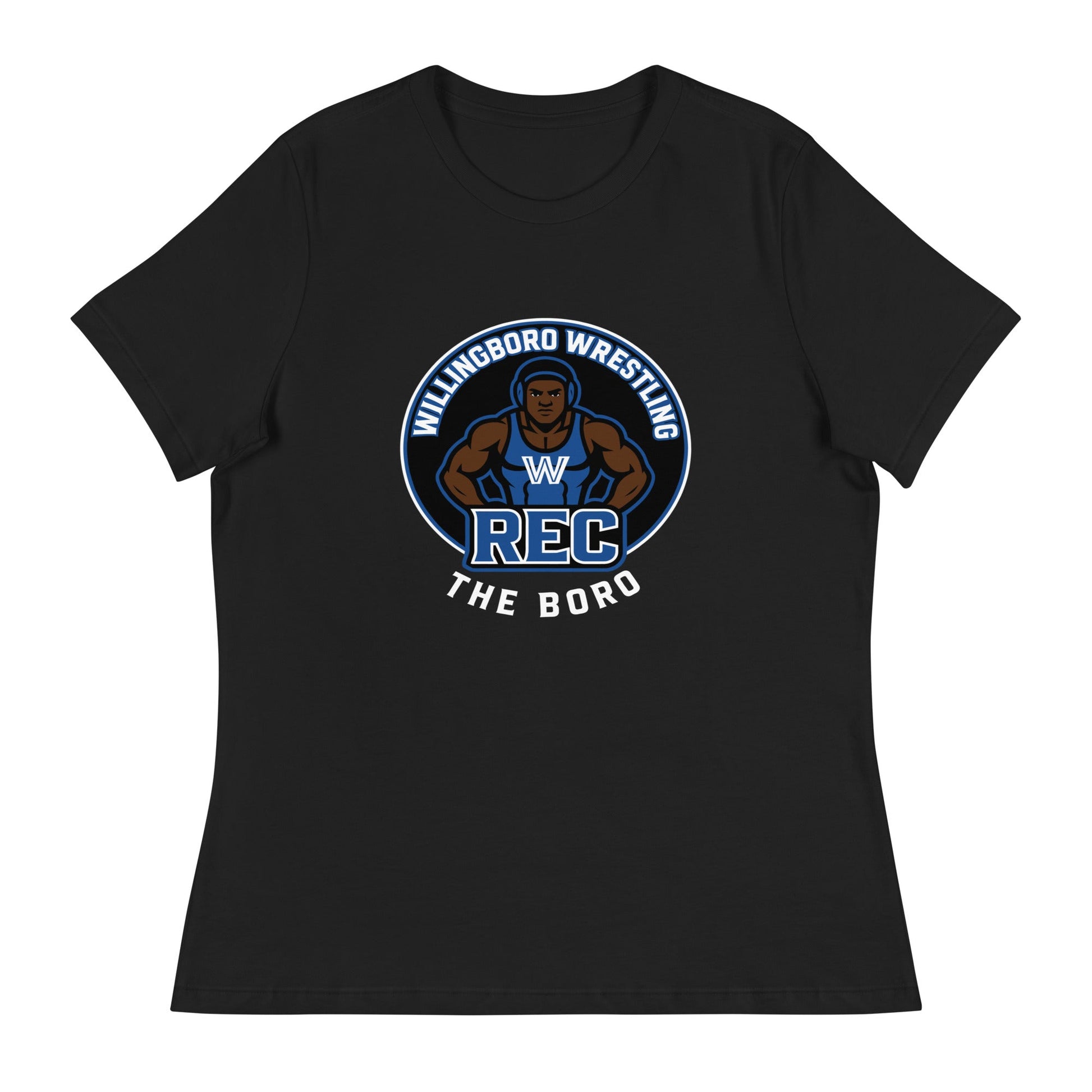 Performance | Women's Relaxed T Shirt | The Boro Brand | Wrestler Logo