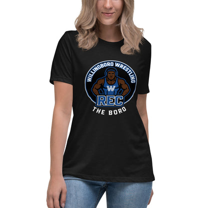 Performance | Women's Relaxed T Shirt | The Boro Brand | Wrestler Logo