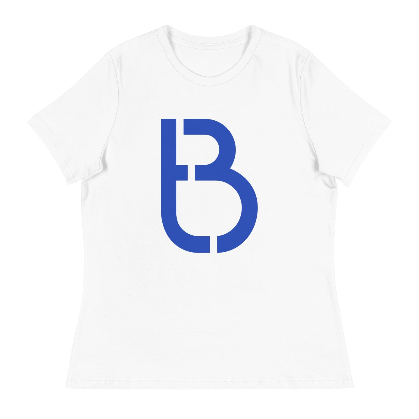 Performance | Women's Relaxed T Shirt | The Boys | Blue Athletics Logo