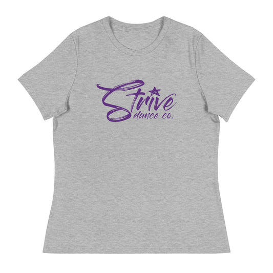 Performance | Women's Relaxed T Shirt | The Dancer's Place | Strive Dance Company