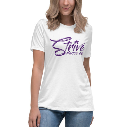 Performance | Women's Relaxed T Shirt | The Dancer's Place | Strive Dance Company