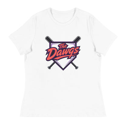 Performance | Women's Relaxed T Shirt | The Dawgs | Emblem Logo