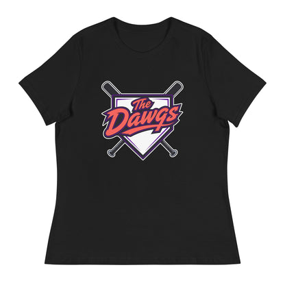 Performance | Women's Relaxed T Shirt | The Dawgs | Emblem Logo
