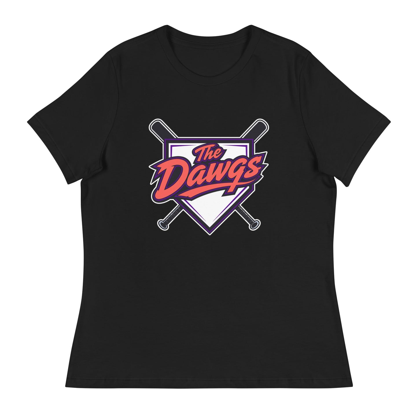 Performance | Women's Relaxed T Shirt | The Dawgs | Emblem Logo