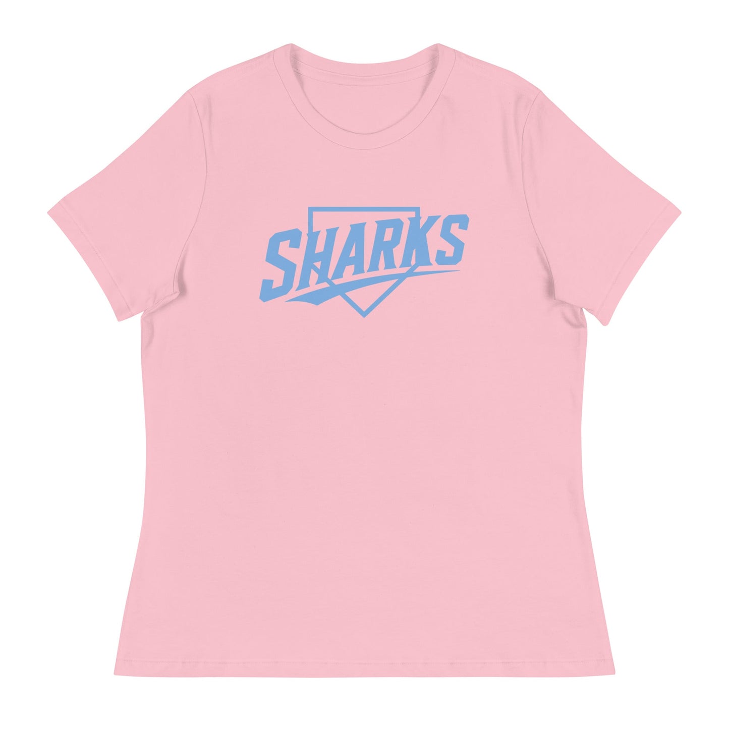 Performance | Women's Relaxed T Shirt | The Sharks Baseball Team | Crest Logo