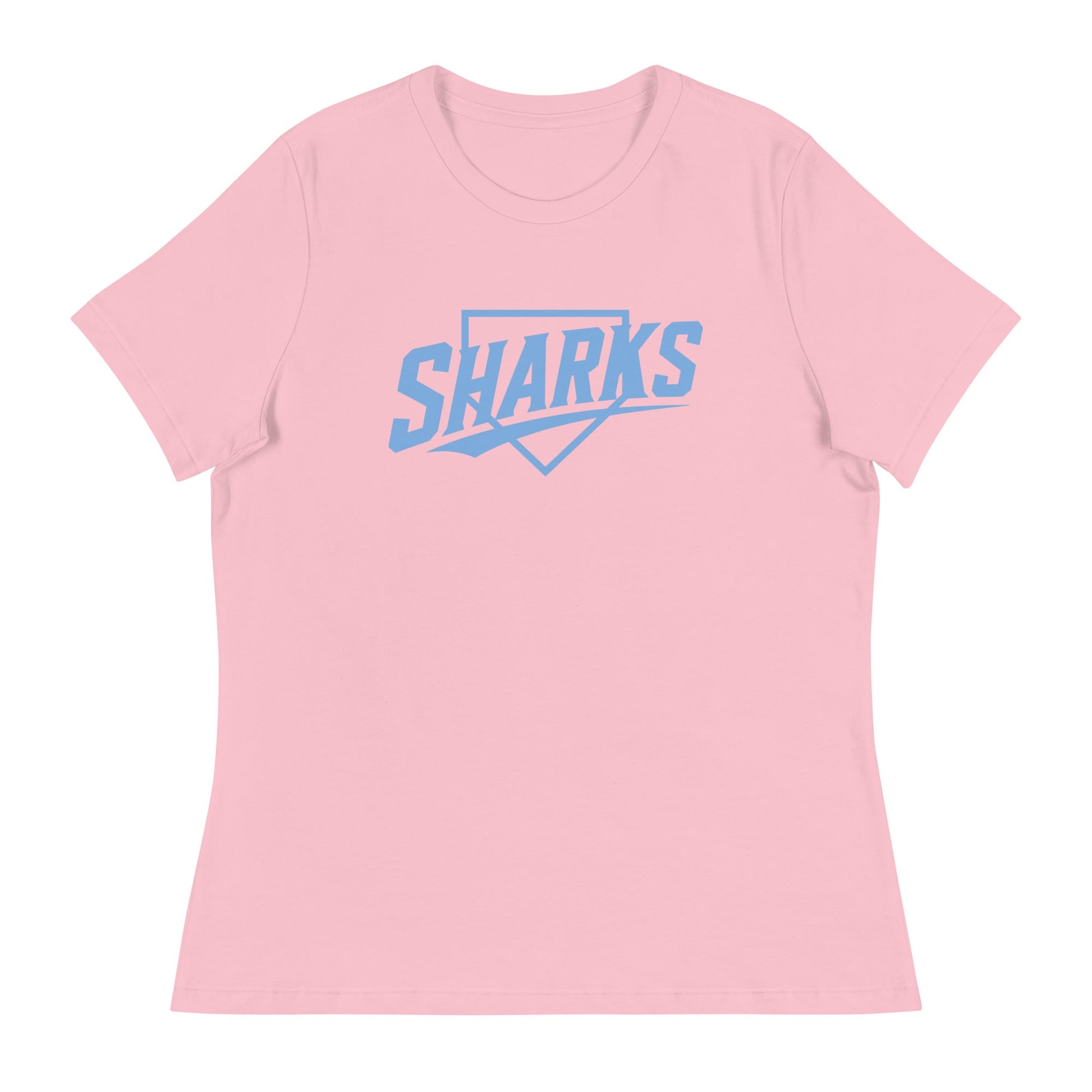Performance | Women's Relaxed T Shirt | The Sharks Baseball Team | Crest Logo