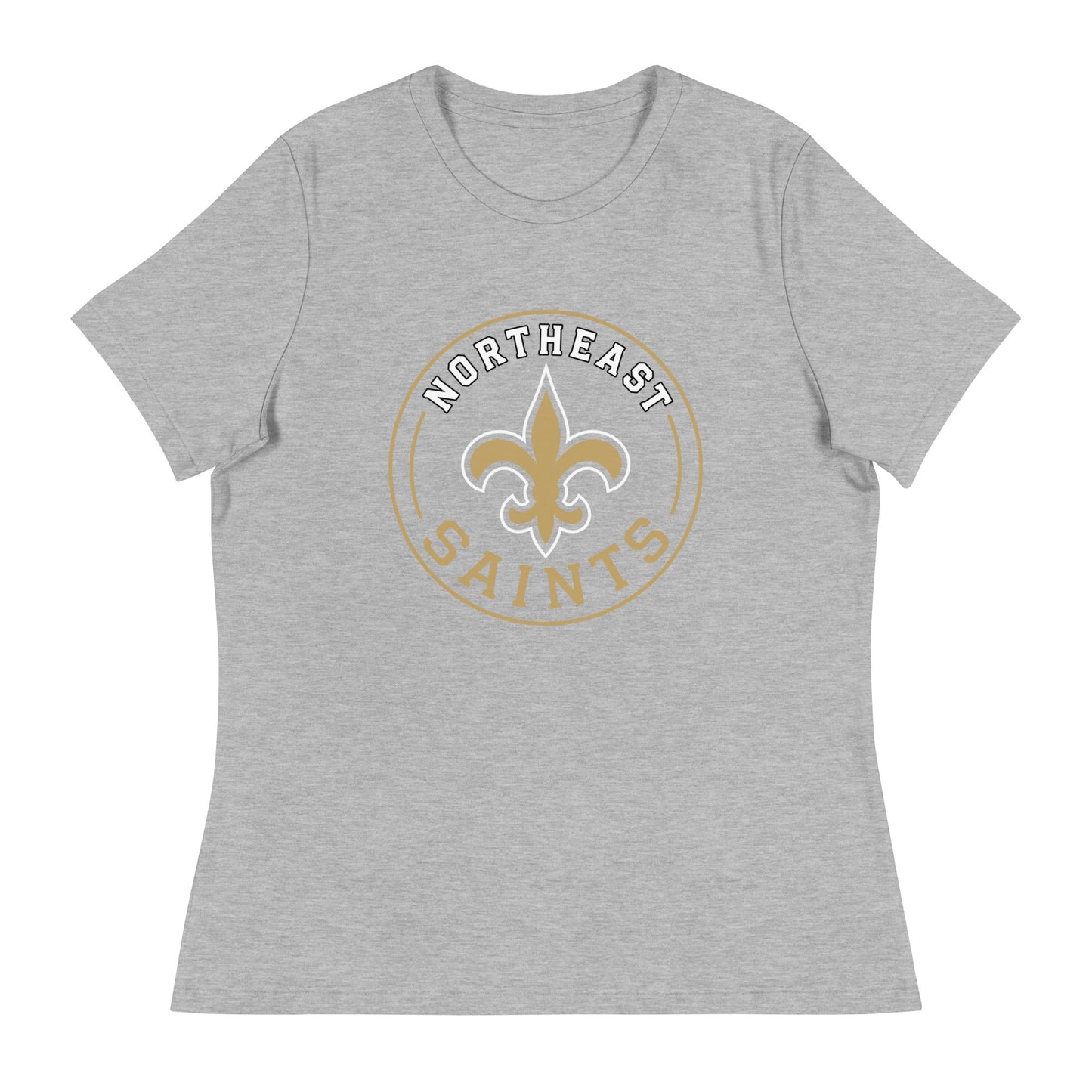Performance | Women's Relaxed T Shirt | The St Stephen Saints | Vanguard Emblem Logo